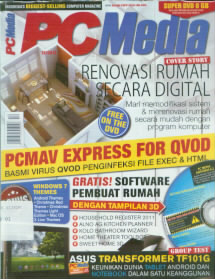 PC MEDIA DESEMBER 2011 : RENOVASI RUMAH SECARA DIGITAL