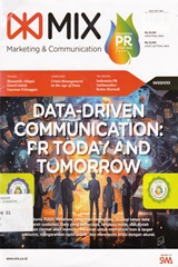 MIX SEPTEMBER 2024 : DATA-DRIVEN COMMUNICATION - PR TODAY AND TOMORROW ED. 04/2024/XX