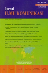 JURNAL ILMU KOMUNIKASI VOL. 21, NO. 2 - DESEMBER 2024