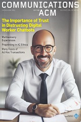 COMMUNICATIONS OF THE ACM 04/2025 VOL. 68 NO. 04